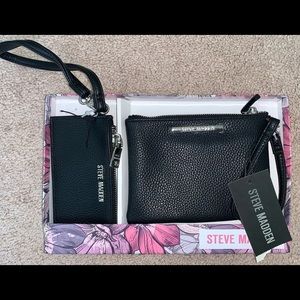 NWT Steve Madden Wallet Wristlet Set NEW